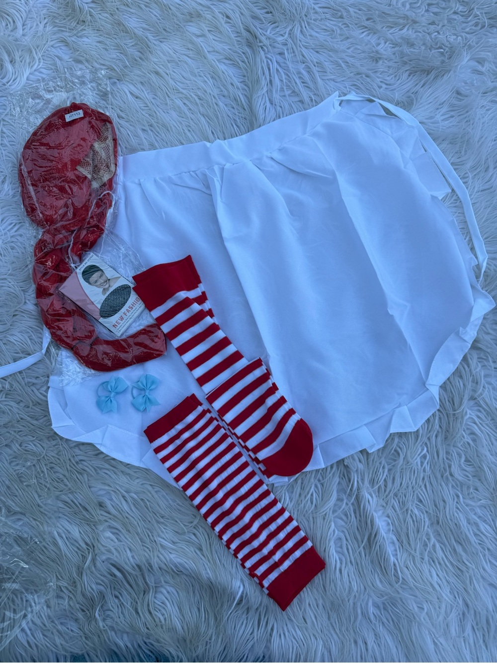 Women’s fast food Wendy’s costume (D7)